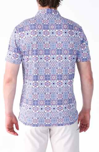 Multi Medallion Performance Polo