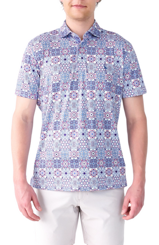 Multi Medallion Performance Polo