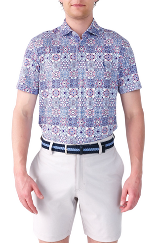 Multi Medallion Performance Polo