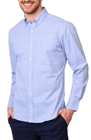 Signature Gingham Long Sleeve Sport Shirt