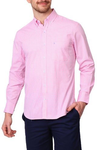 Signature Gingham Long Sleeve Sport Shirt