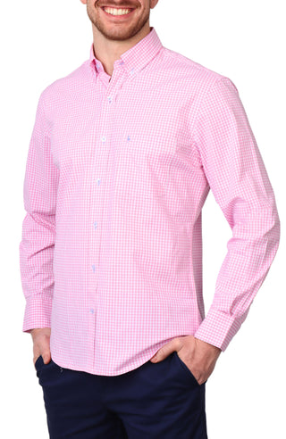 Signature Gingham Long Sleeve Sport Shirt