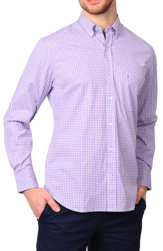 Signature Gingham Long Sleeve Sport Shirt