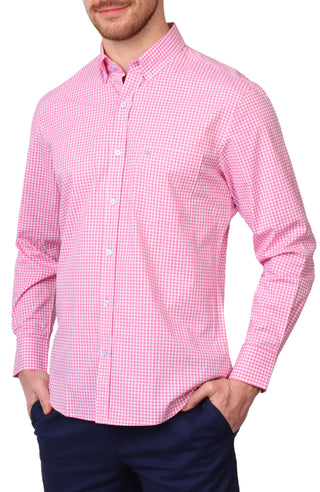 Signature Gingham Long Sleeve Sport Shirt