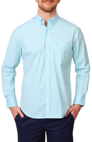 Signature Gingham Long Sleeve Sport Shirt