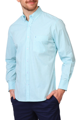 Signature Gingham Long Sleeve Sport Shirt