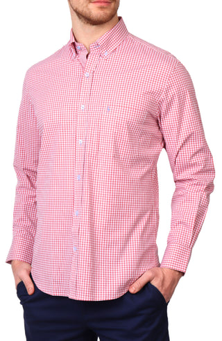 Signature Gingham Long Sleeve Sport Shirt