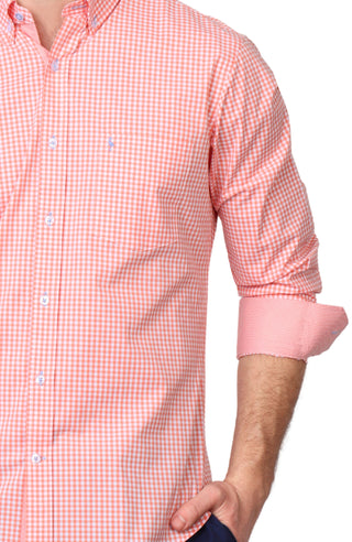 Signature Gingham Long Sleeve Sport Shirt