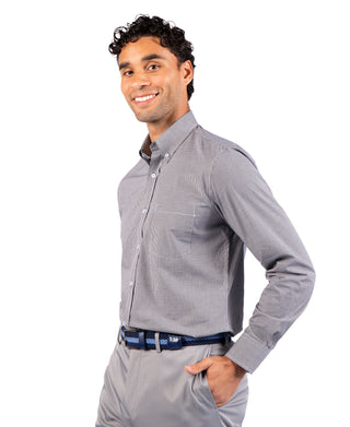 Signature Micro Gingham Long Sleeve Shirt