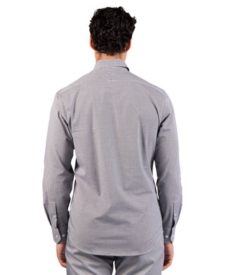 Signature Micro Gingham Long Sleeve Shirt