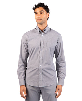 Signature Micro Gingham Long Sleeve Shirt