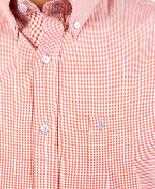 Signature Micro Gingham Long Sleeve Shirt