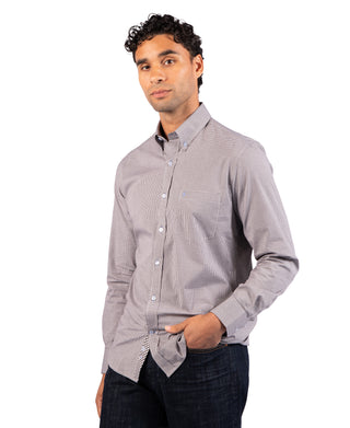 Signature Micro Gingham Long Sleeve Shirt