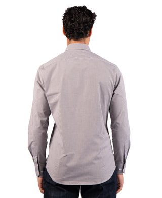 Signature Micro Gingham Long Sleeve Shirt