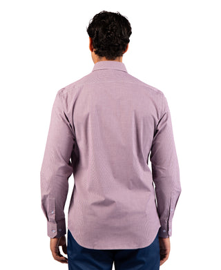 Signature Micro Gingham Long Sleeve Shirt