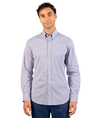 Signature Micro Gingham Long Sleeve Shirt