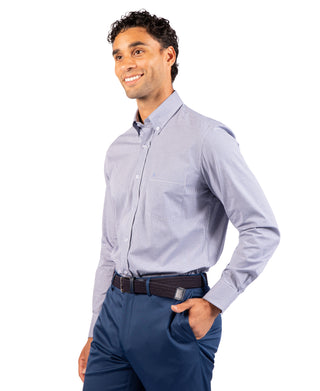 Signature Micro Gingham Long Sleeve Shirt