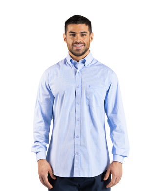 Signature Micro Gingham Long Sleeve Shirt