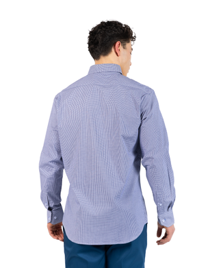 Signature Micro Gingham Long Sleeve Shirt
