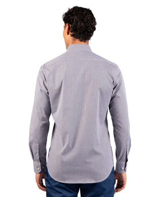 Signature Micro Gingham Long Sleeve Shirt