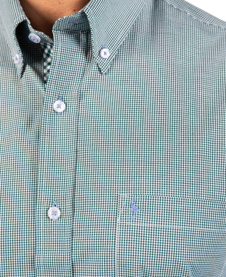 Signature Micro Gingham Long Sleeve Shirt