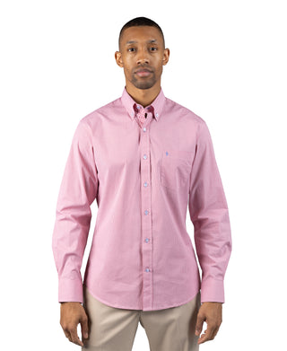 Signature Micro Gingham Long Sleeve Shirt