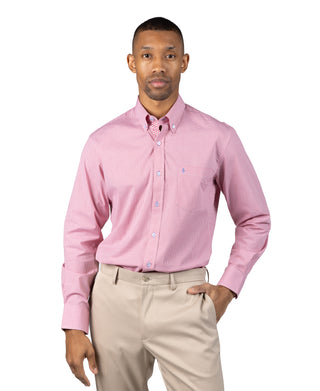 Signature Micro Gingham Long Sleeve Shirt