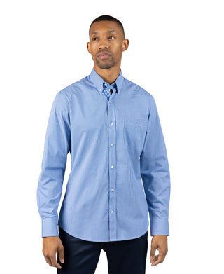 Signature Micro Gingham Long Sleeve Shirt