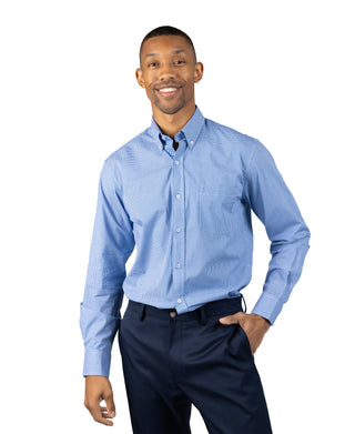 Signature Micro Gingham Long Sleeve Shirt