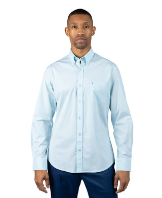 Signature Micro Gingham Long Sleeve Shirt