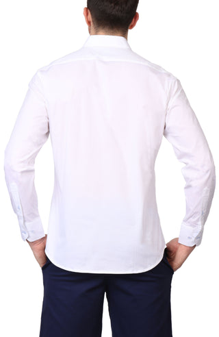 Solid Long Sleeve Sport Shirt