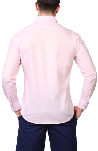 Solid Long Sleeve Sport Shirt