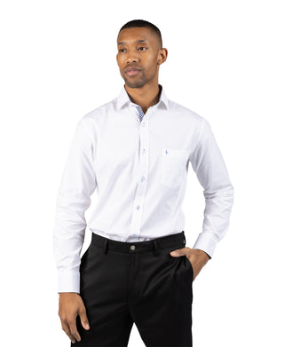 Solid Long Sleeve Sport Shirt