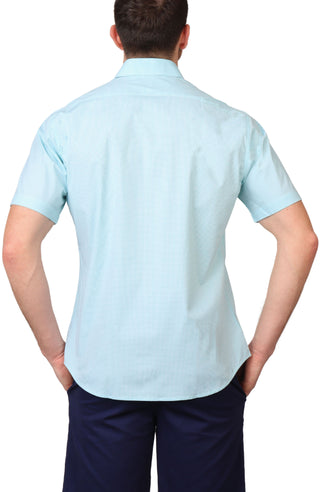 Signature Micro Gingham Short Sleeve Shirt