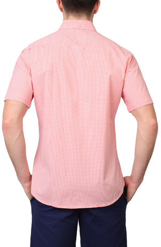 Signature Micro Gingham Short Sleeve Shirt