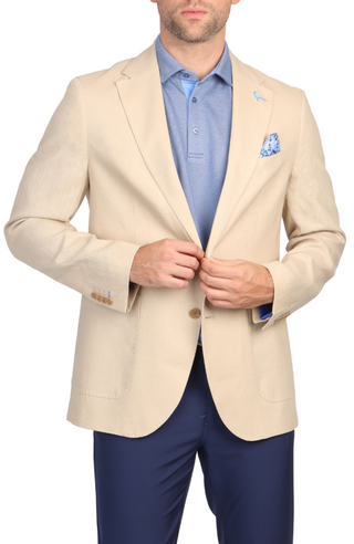 Signature Solid Classic Linen Sport Coat