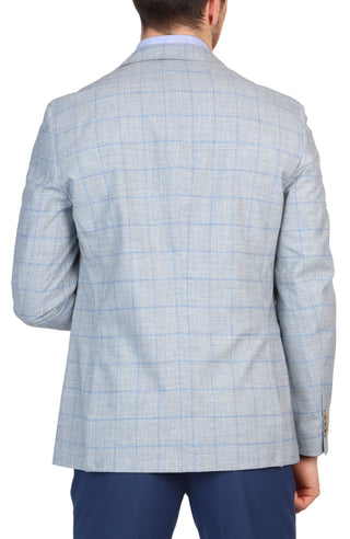 Melange Windowpane Sport Coat