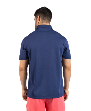 Distressed Floral Modal Polo