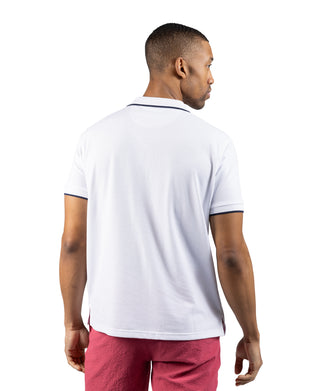 Quarter Zip Fine Pique Polo