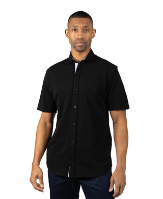 Slub Pique Short Sleeve Shirt