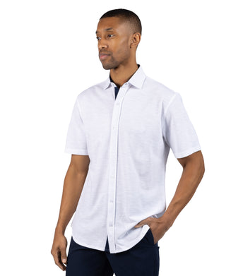 Slub Pique Short Sleeve Shirt