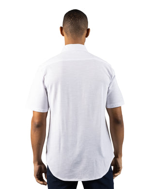 Slub Pique Short Sleeve Shirt