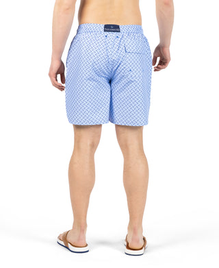 Anchors Printed Swim Shorts