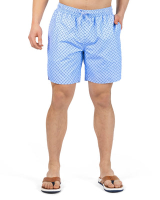 Anchors Printed Swim Shorts