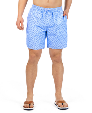 Anchors Printed Swim Shorts