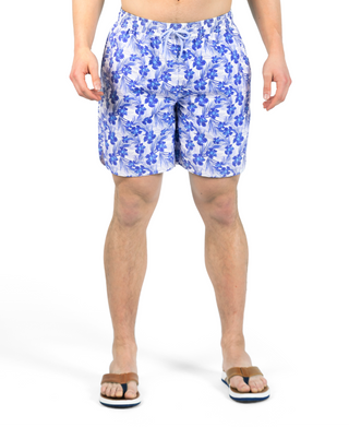 Hibiscus Printed Swim Shorts