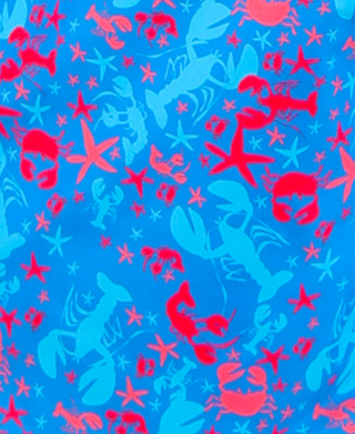 Lobsters Printed Swim Shorts