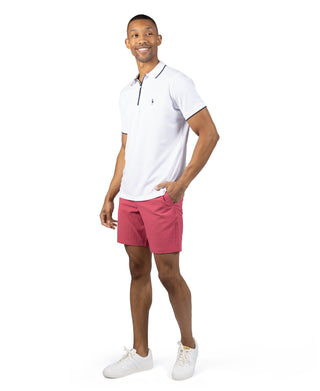 Solid Seersucker Short