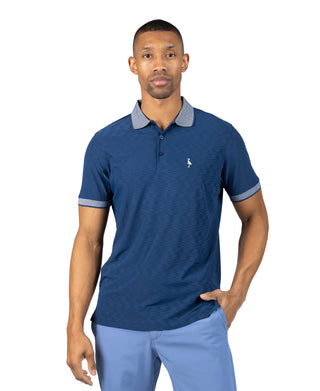 Tech Slub Textured Performance Polo