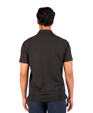 Micro Grid Textured Performance Polo